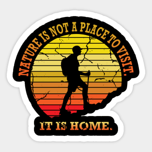 Climbing Tee Design Sticker